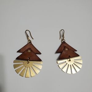 Handmade Leather Earrings